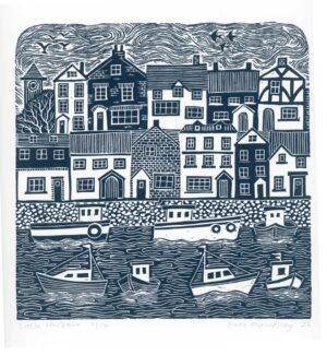 Little Harbour Lino Print 2023