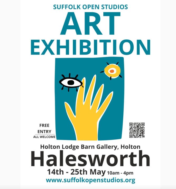 My Lino Print Work will be on display in Holton 14-25th May  